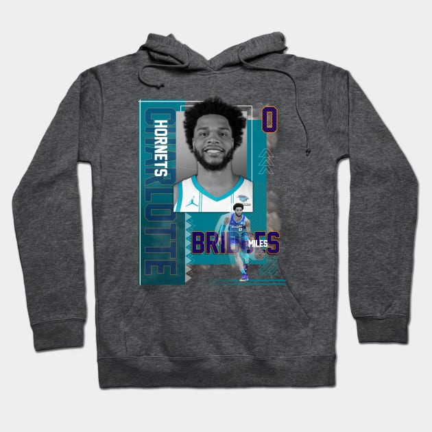 Charlotte Hornets Miles Bridges 0 Hoodie by today.i.am.sad